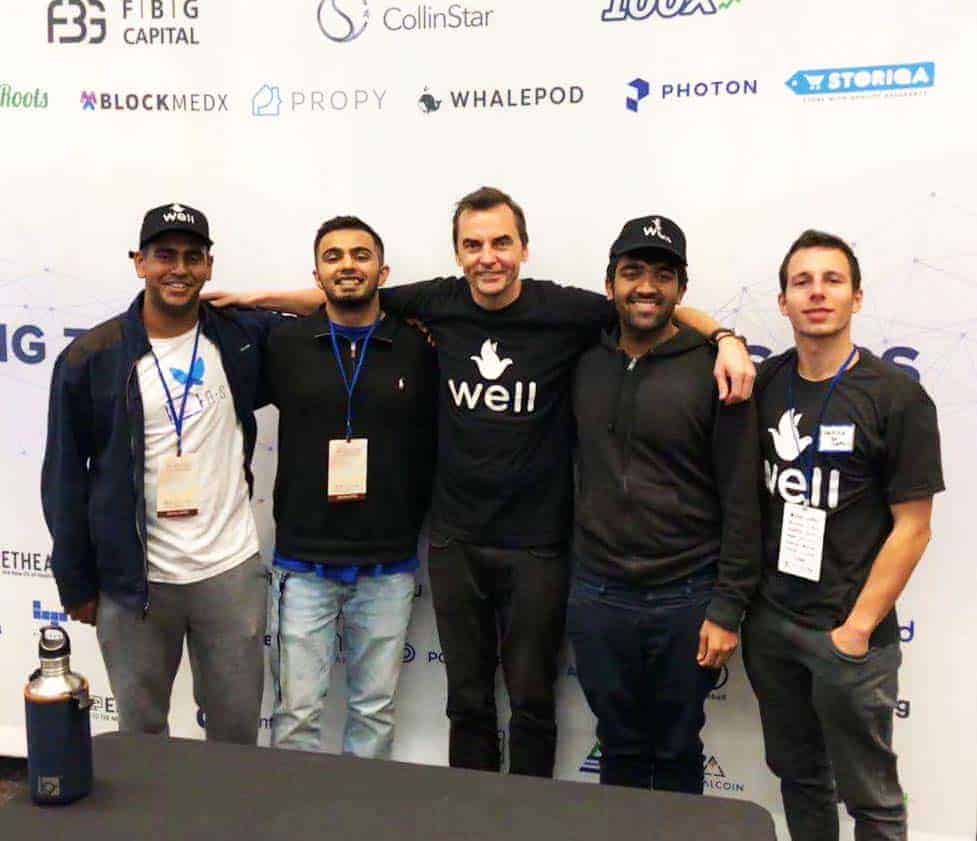 Team, awarded at the World Crypto Economy Forum 2018