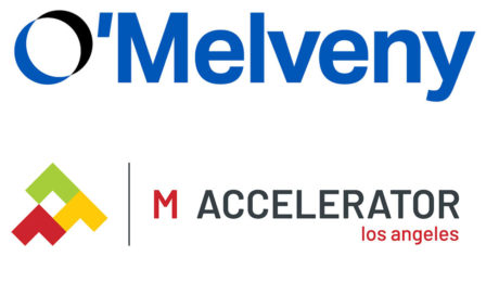 O'Melveny, M Accelerator logos
