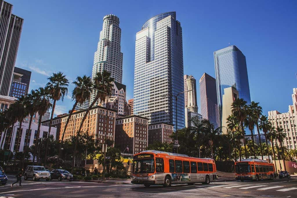 Public transportation in Los Angeles. Information for Study Abroad Study Program