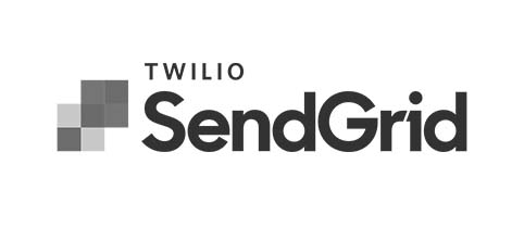 SendGrid logo on M Accelerator, Virtual program webpage