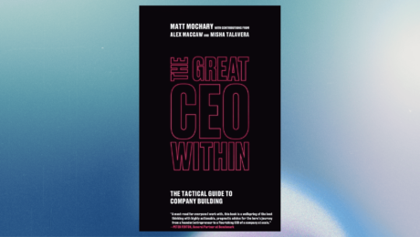 a black and pink book cover