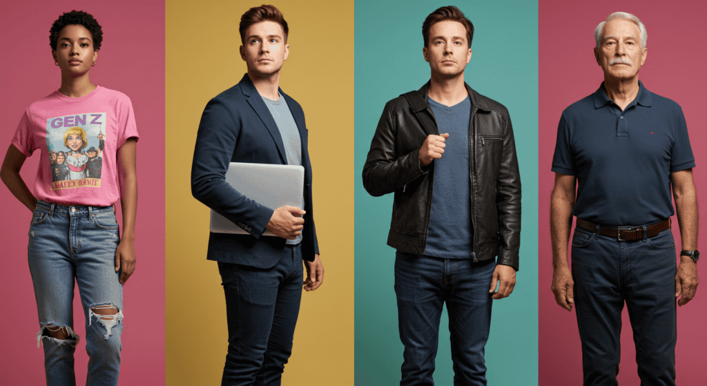 Generations: The Real Differences between Gen Z, Millennials, Gen X, Boomers, and Silents&mdash;and What They Mean for America's Future by Jean M. Twenge PhD - Generations The Real Differences between Gen Z Millennials Gen X Boomers and Silents