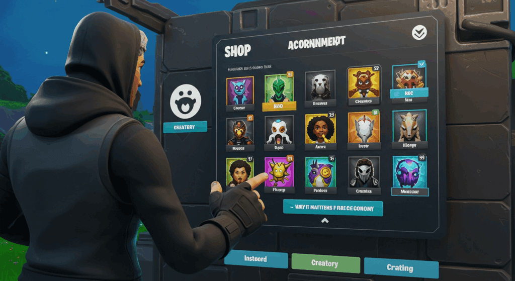 Fortnite Lets Creators Sell In-Game Items &mdash; Why It Matters for the Creator Economy - Image fx 1