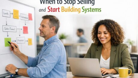 When to Stop Selling and Start Building Systems When to Stop Selling and Start Building Systems