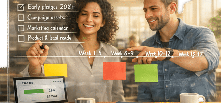 Pre-Launch Crowdfunding Checklist for Startups